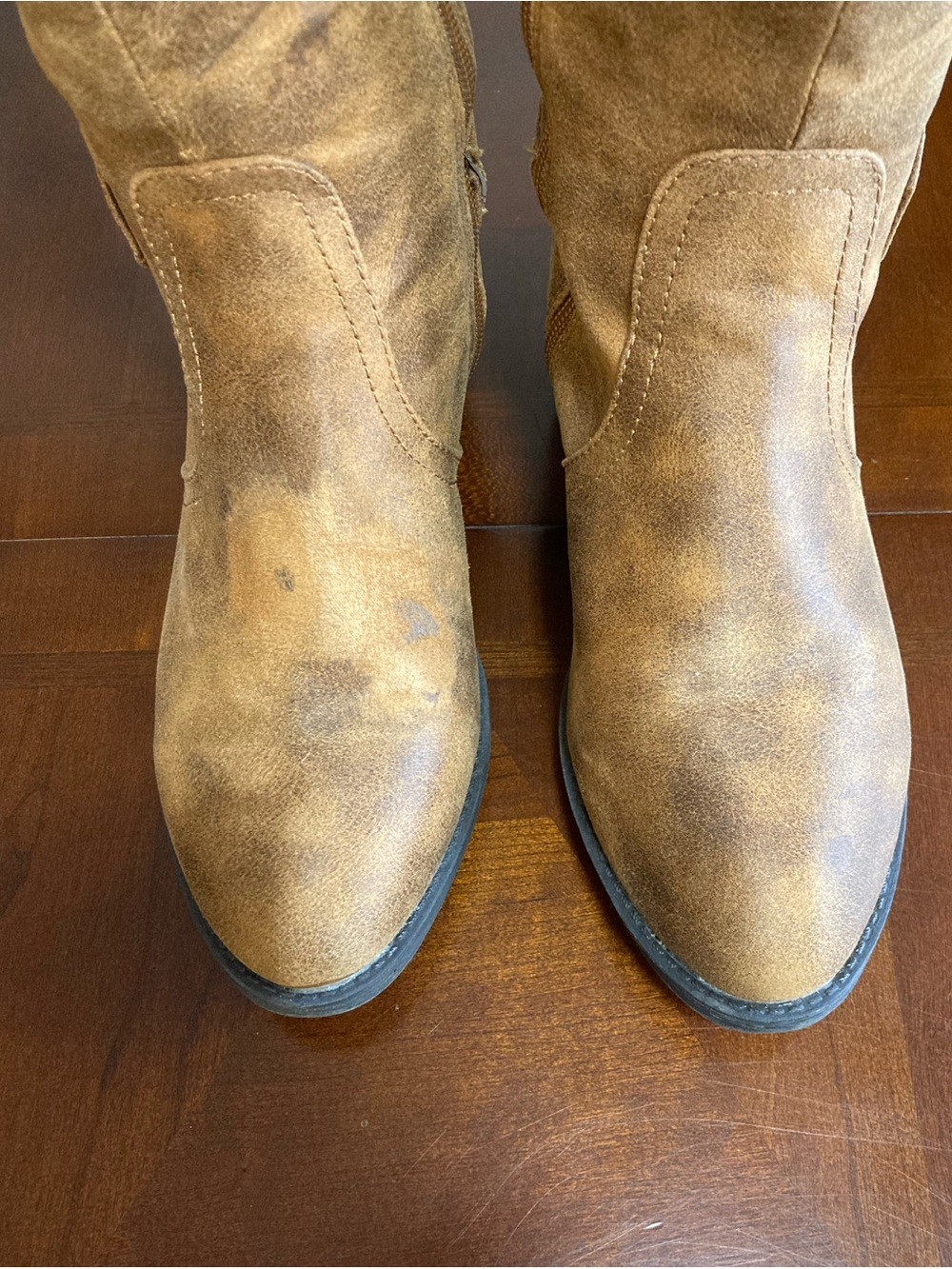 Mari A. by Xappeal Brown/Cognac Slouchy Knee-High Boots | New In Box | Size 9 - Picture 2 of 8